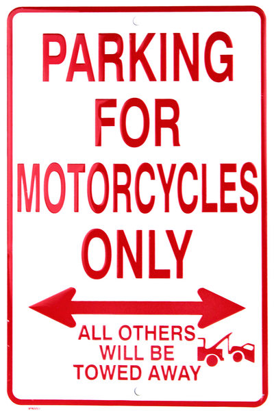 SP80003 - Parking for Motorcycles Only