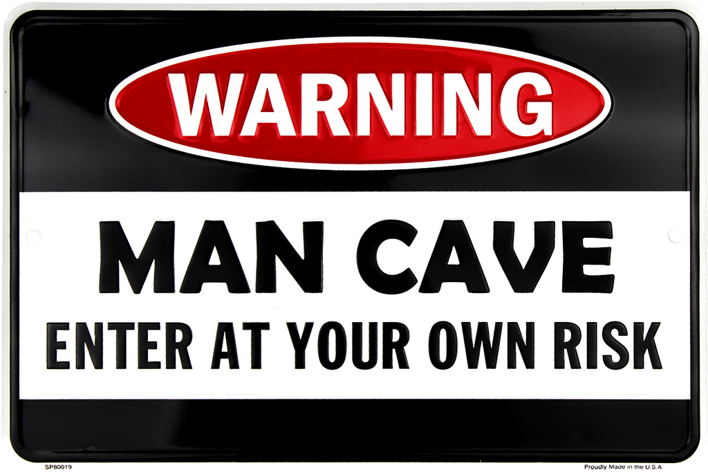 SP80019 - Warning Man Cave