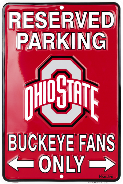 SP80035 - Reserved Parking Buckeye Fans Only