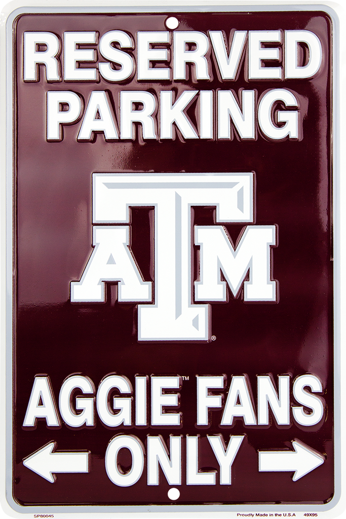 SP80045 - Reserved Parking Aggie Fans Only