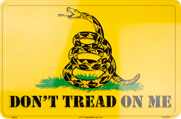 SP80098- Don't Tread On Me Parking Sign