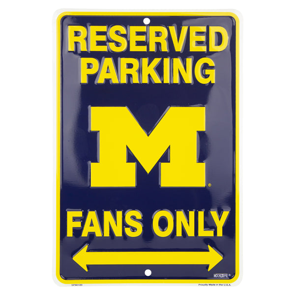 SP80100 - Reserved Parking Michigan Wolverines Fans Only