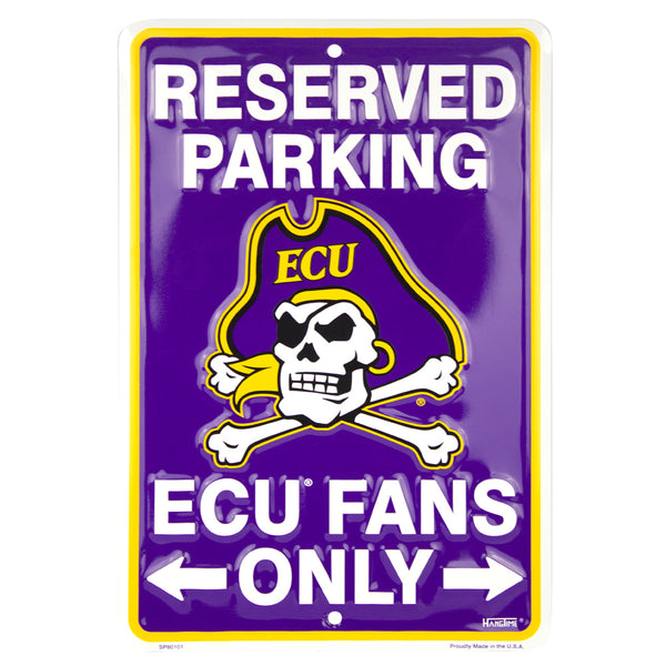 SP80101 - Reserved Parking ECU East Carolina Pirates Fans Only