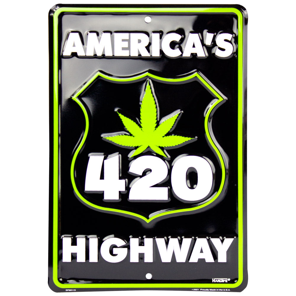SP80115 -  America's 420 Highway 8 " x 12"
