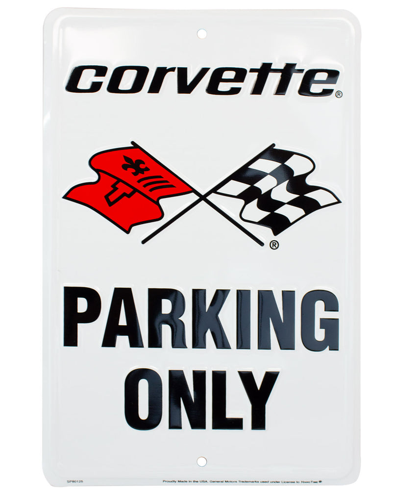 SP80125 - Corvette Parking Only