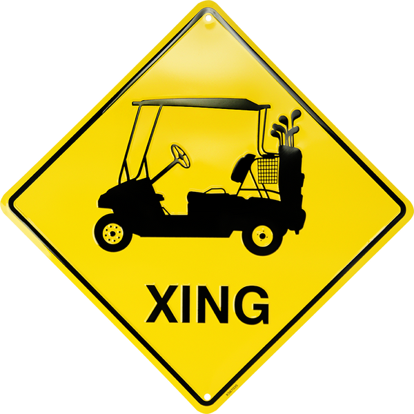 XS67035 - Golf Cart Xing