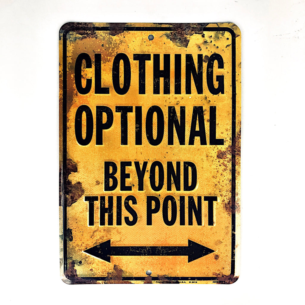 MC80103 - Clothing Optional Beyond This Point